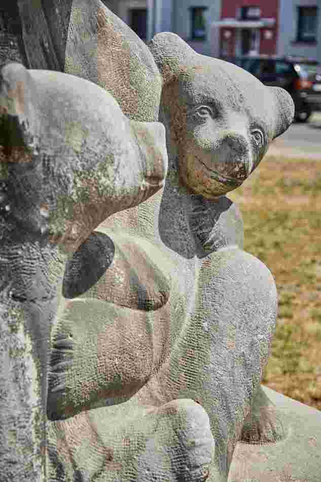 Skulptur aus Sandstein 