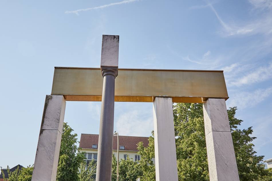 Ein Teil des Kunstwerks