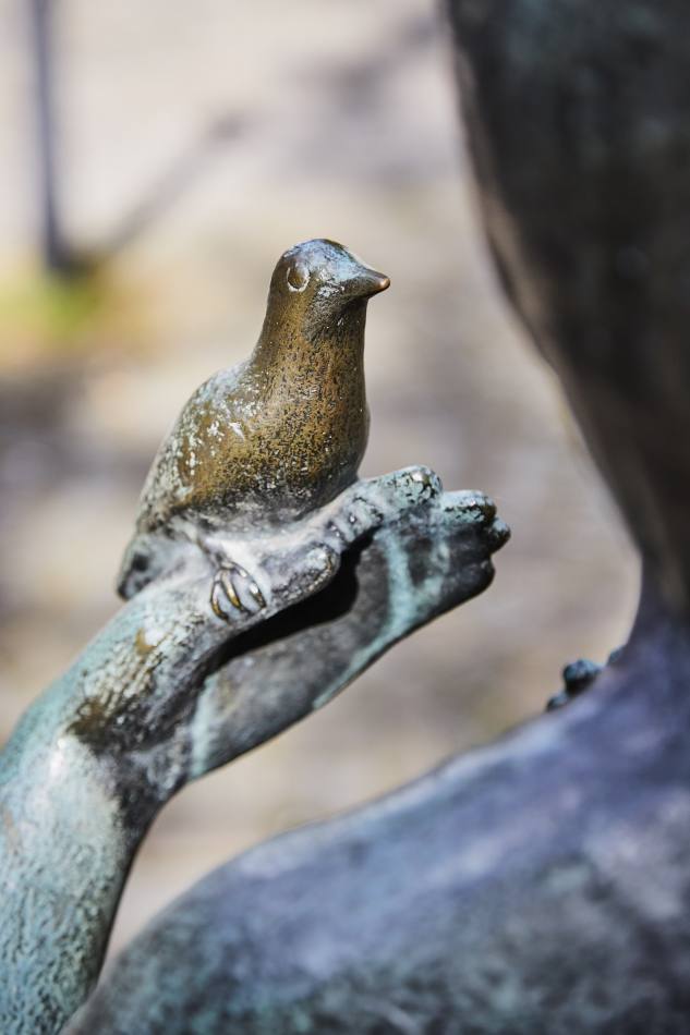 Ein Teil der Skulptur