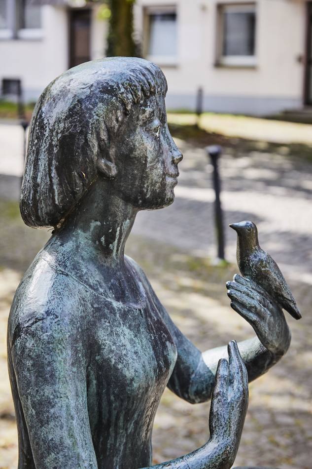 Ein Teil der Skulptur